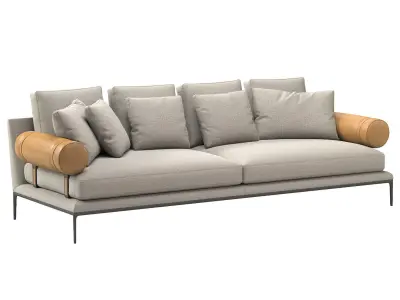 Atoll Sofa 254 3D model