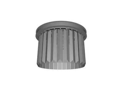 Yazmin Light Flush Mount 3D model