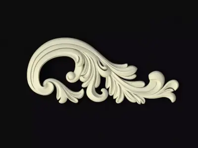 Decor for furniture 3D model 33