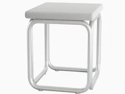Modern Stool 01 Low-poly 3D model