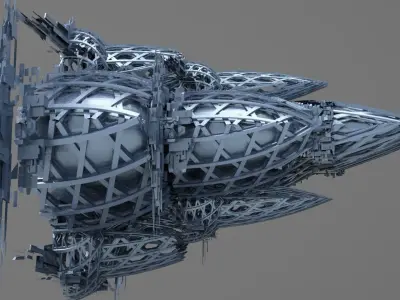 cyberpunk weaved collection  3D model