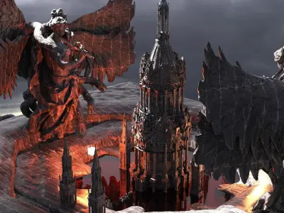 Hell gate City embers 6  3D model