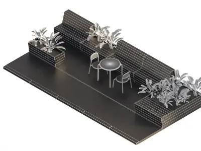 Parklet 2 3D model