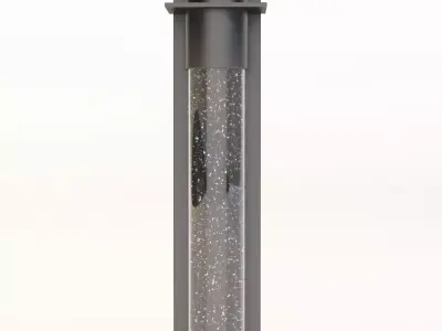 Airis Outdoor Wall Sconce - Medium by Hubbardton Forge 3D model