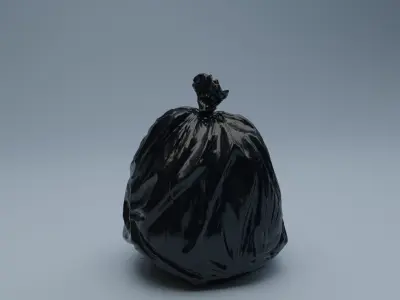 Trashbag - Small Low-poly 3D model