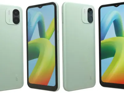 Xiaomi Redmi A1 Light Green 3D model