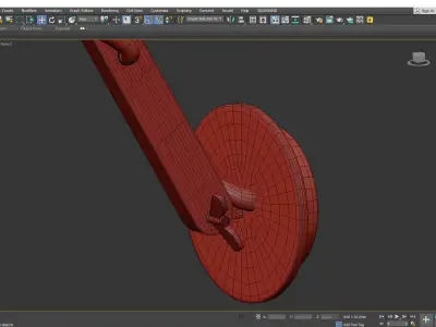 Pinocchio Arte Lamp Low-poly 3D model