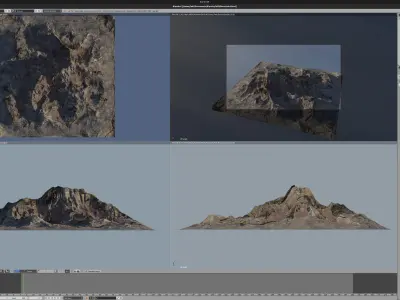 Mountain Landscape 3D model
