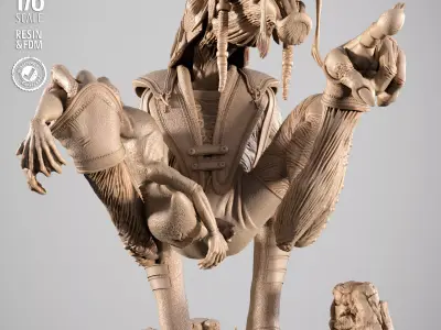 STAR WARS Sebulba Sculpture 3D print model
