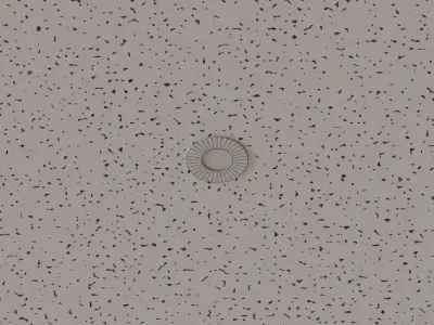 Low Poly DownLight Low-poly 3D model