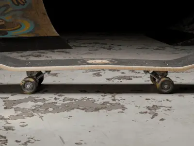 Wave Rider - Ukiyo-e Edition Low-poly 3D model