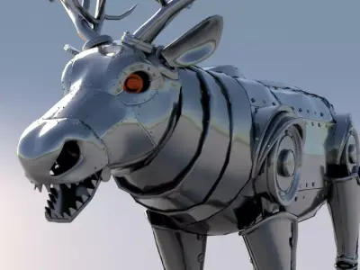 Robot Rudolf 3D model