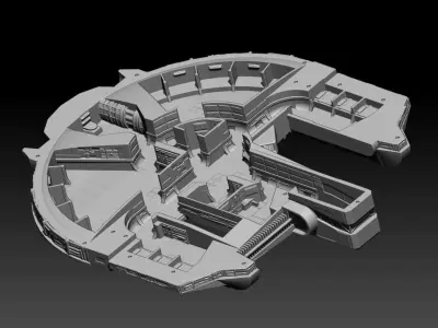 Epic Hawk Freighter 3D print model