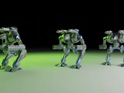 Robot The Blood Asp 3D model