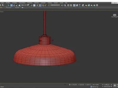 Nemo Style A Pendant Light Low-poly 3D model