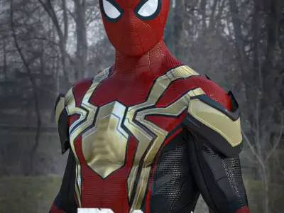 Spider-Man No Way Home Integrated Suit 3D model