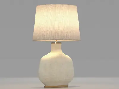 Beton Large Table Lamp 3D Model 3D model