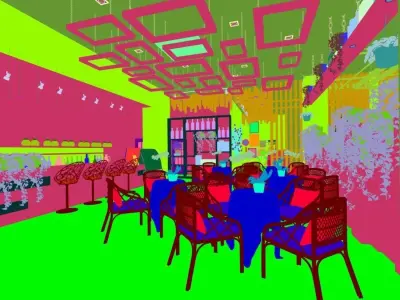 Business - Food Beverage 7-068 3D model