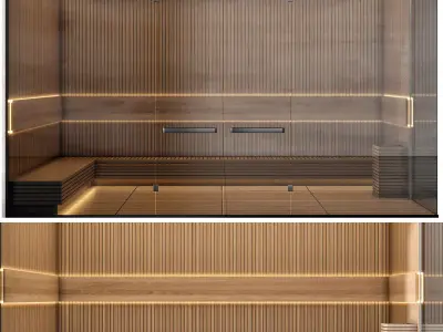 SAUNA NO1 A 3D model