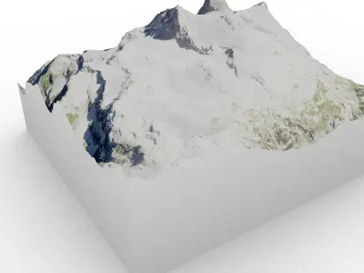 Mount Triglav 3D model