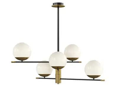 Pendant lamp Maytoni MOD048PL-06G 3D model
