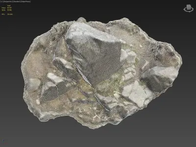 Cliff Face pack A bundle 3D model