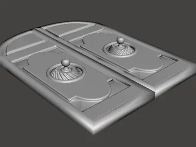 Decorative Doors 3D print model