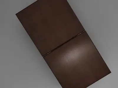 3D Classic wood coffee table 3D model