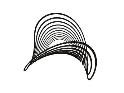 Abstract Shape v7 003 Low-poly 3D model