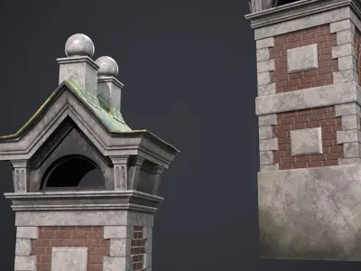 Chimney Palace Collection 3D model