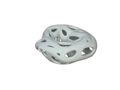 SciFi Cube Object No 17618 Low Poly Shape Texture