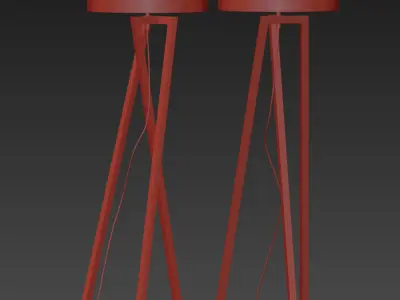 Modern Floor Lamps 3D model purchase
