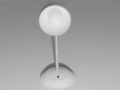 Simple Desk Lamp - 3D Model 3D model
