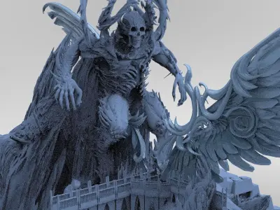 Cliffs of Arch demon  3D model