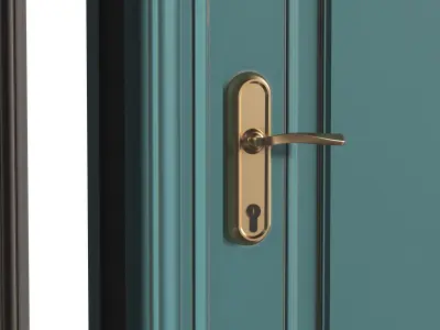classice door set 324 3D model