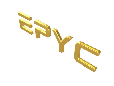 EPYC Logo V2 003 Free low-poly 3D model