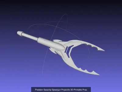 Printable Predator Movie Prop Collection 3D Model Pack