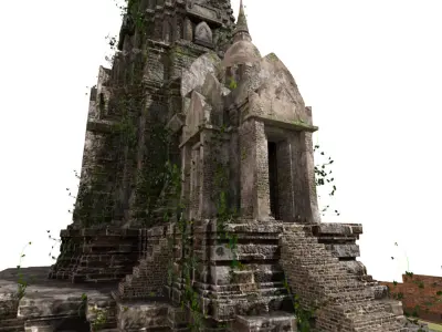 Wat Ratchaburana  3D model
