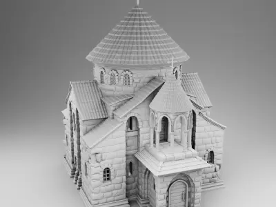 The old church 3D print model