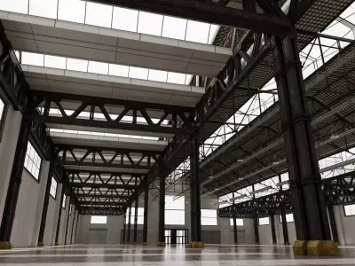 Exhibition Hall 41 3D model