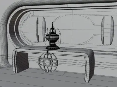 Supreme Chancellor Palpatines Office Expansion 3D model