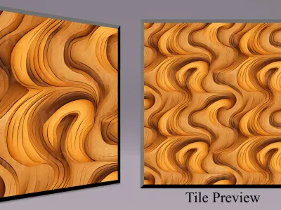 Cartoon Wood Textures Pack 07 - 10x PNG  Texture