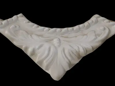 Architectural Corbel Scan Low-poly 3D model