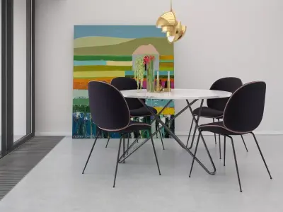 Dining Set 30 3D model