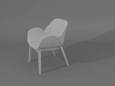 chair lounge 3D model purchase
