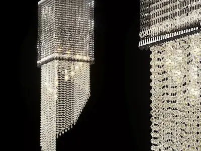 Art Glass Ambra nickel 3D model