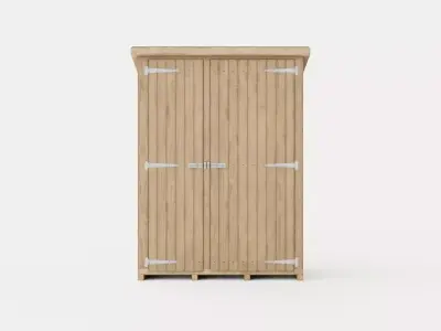 Bin Store Low-poly 3D model