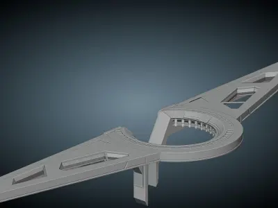 The Creator USS Nomad 3D model