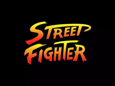 LOGO001 Street Fighter 3D model