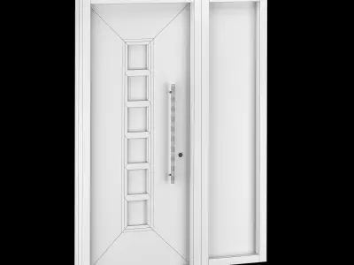 Exterior Large Doors 3D model get